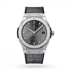 Hublot Classic Fusion Herren Automatik Grau Rubber Watch 511.NX.7071.LR