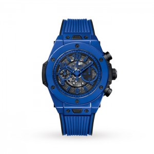 Hublot Big Bang Herren Automatik Blau Rubber Watch 411.ES.5119.RX
