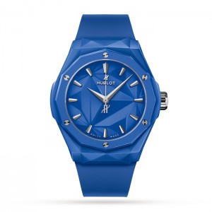 Hublot Classic Fusion Herren Automatik Blau Rubber Uhr 550.ES.5100.RX.ORL21