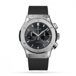 Hublot Classic Fusion Herren Automatik Grau Rubber Watch 521.NX.7071.RX