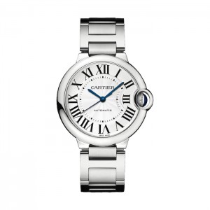 Cartier Ballon Bleu de Cartier Damen Automatik Silber Edelstahl Uhr WSBB0048