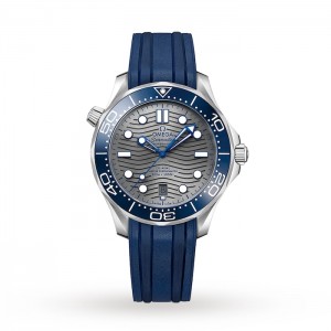 Omega Seamaster Herren Automatik Grau Rubber Watch O21032422006001