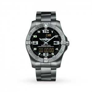 Breitling Professional Herren Quarz Schwarz Titan Uhr E79363101B1E1