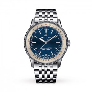 Breitling Navitimer Herren Automatik Blau Edelstahl Uhr A17325211C1A1