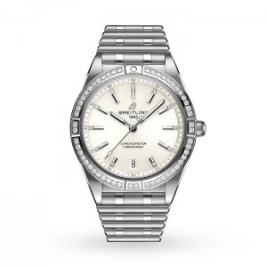 Breitling Chronomat Damen Automatik Silber Edelstahl Uhr A10380591A1A1