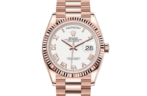 Rolex Day-Date 36 Oyster 36 mm Everose Gold 128235