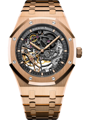 audemars piguet Royal Oak Doppelte Unruh durchbrochenes Rotgold 41 mm 15407OR.OO.1220OR.01